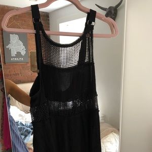 Free people black tank top